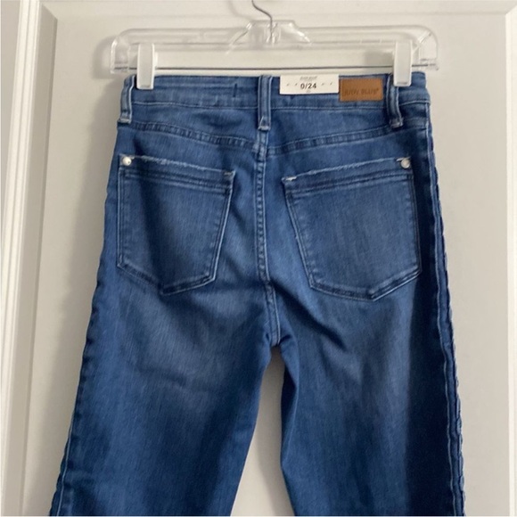 Judy Blue Braided Detail Relaxed Fit Skinny Leg Jeans - Picture 9 of 11